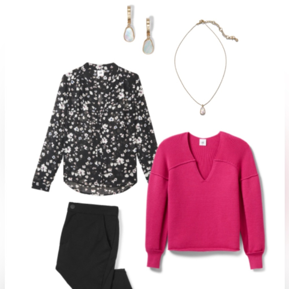 NWT | Cabi 6079 Delight Blouse - Picture 2 of 10